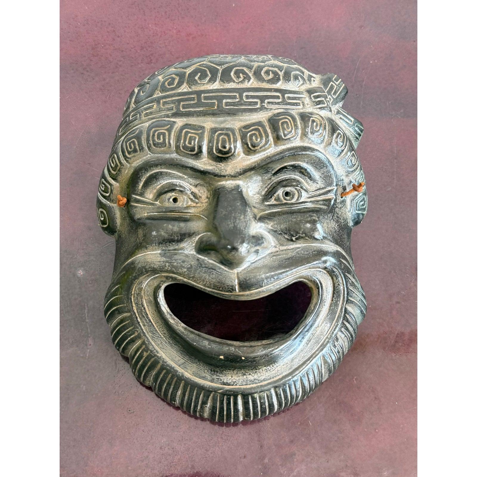 Americano Maschera per il viso vintage della commedia greca Boho in vendita