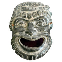 Máscara facial Vintage Boho Greek Comedy