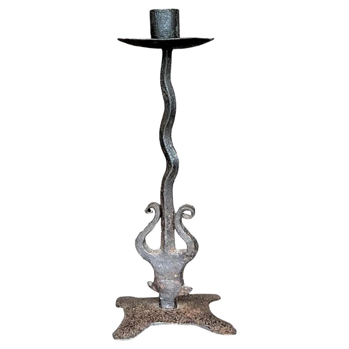 Candeliere vintage Boho forgiato a mano