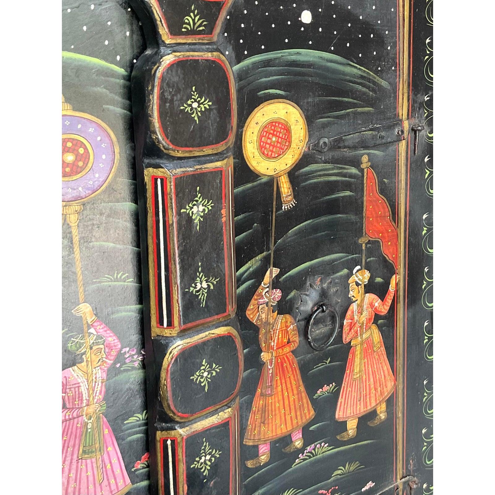 Armario Vintage Boho Pintado a Mano en venta 2