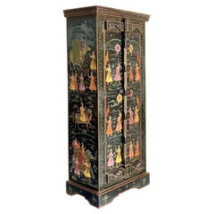 Armoire Vintage Boho peinte à la main