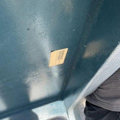 Vintage Boho Harrison Van Horn Grasscloth Dining Table