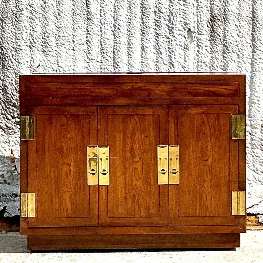 Vintage Boho Henredon Campaña Barra Seca en venta 3