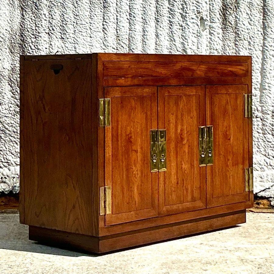 Vintage Boho Henredon Campaña Barra Seca en venta 5