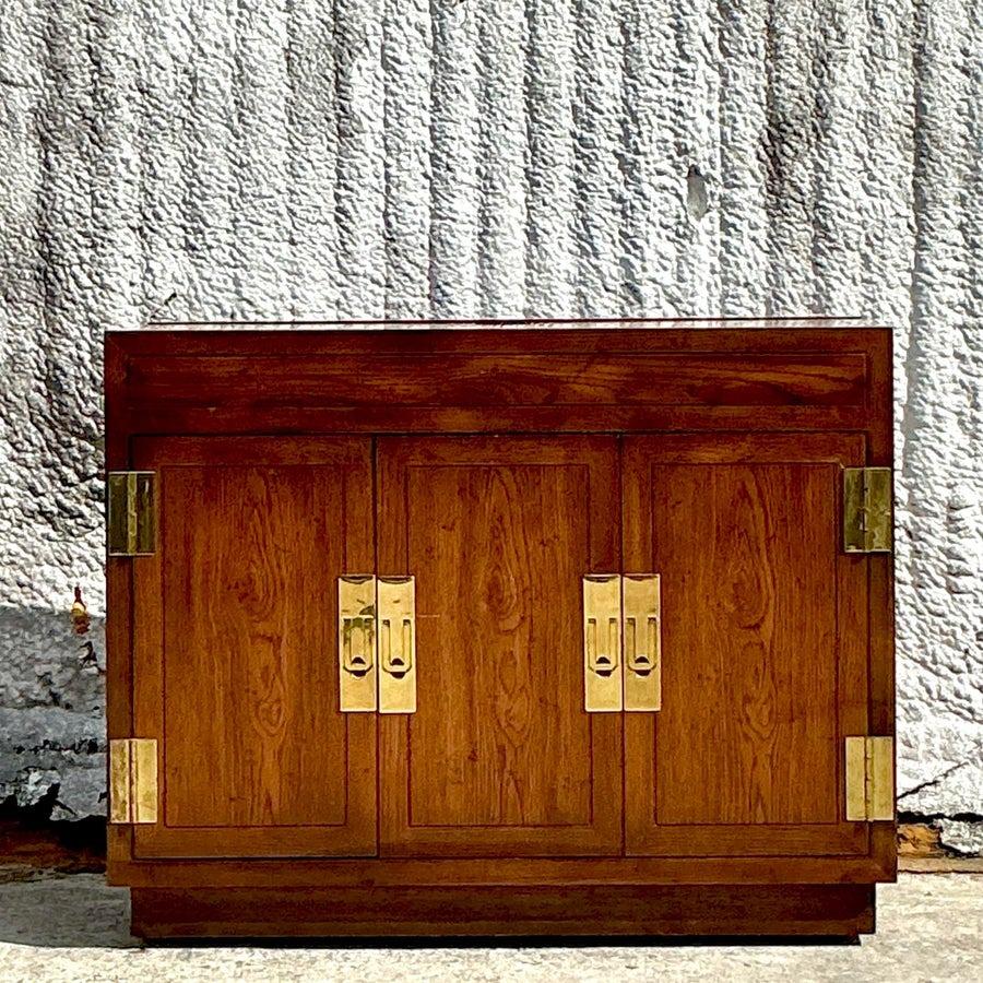 Vintage Boho Henredon Campaña Barra Seca en venta 1