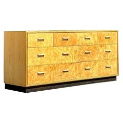 Vintage Boho Henredon Scene Two Burl Dresser