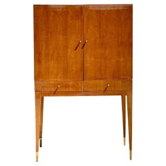 Vintage Boho Henredon Standing Dry Bar