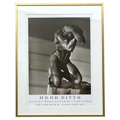 Retro Boho Herb Ritts Staley Wise Gallery Show Poster