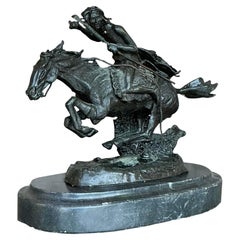 Cheval et cavalier boho vintage