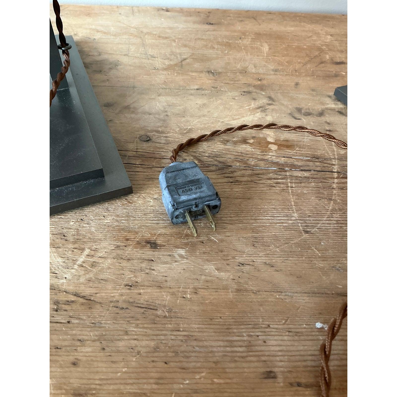 Lampes à moules étoilées vintage boho industriel - la paire en vente 4