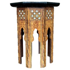 Vintage Boho Inlay Getränketisch