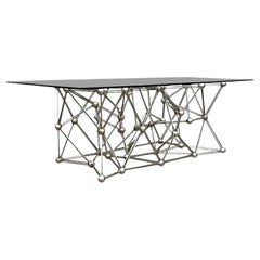Vintage Boho Interlocking Molekül Couchtisch