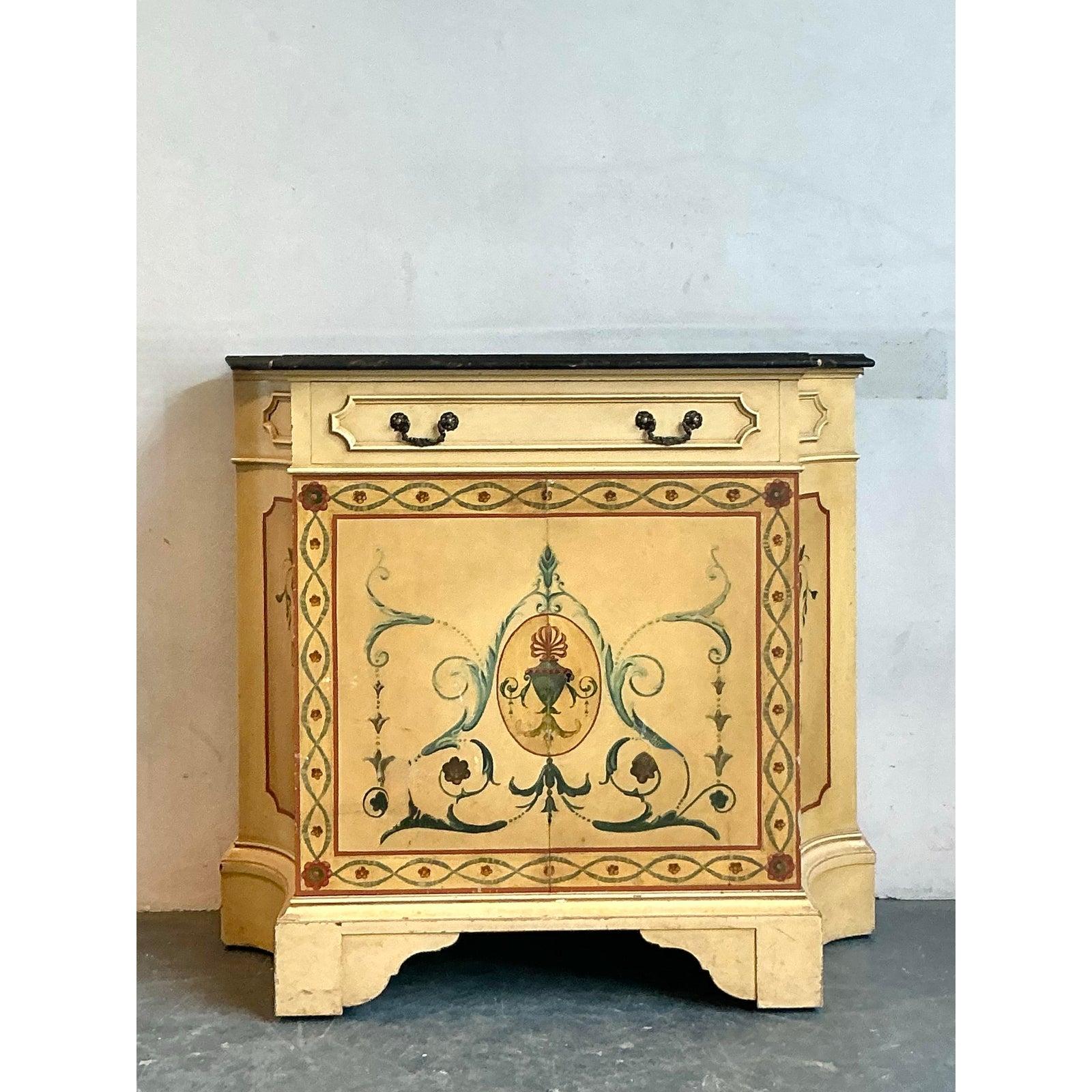 Vintage Boho Irving & Casson Handgemaltes Sideboard (Neoklassisch) im Angebot