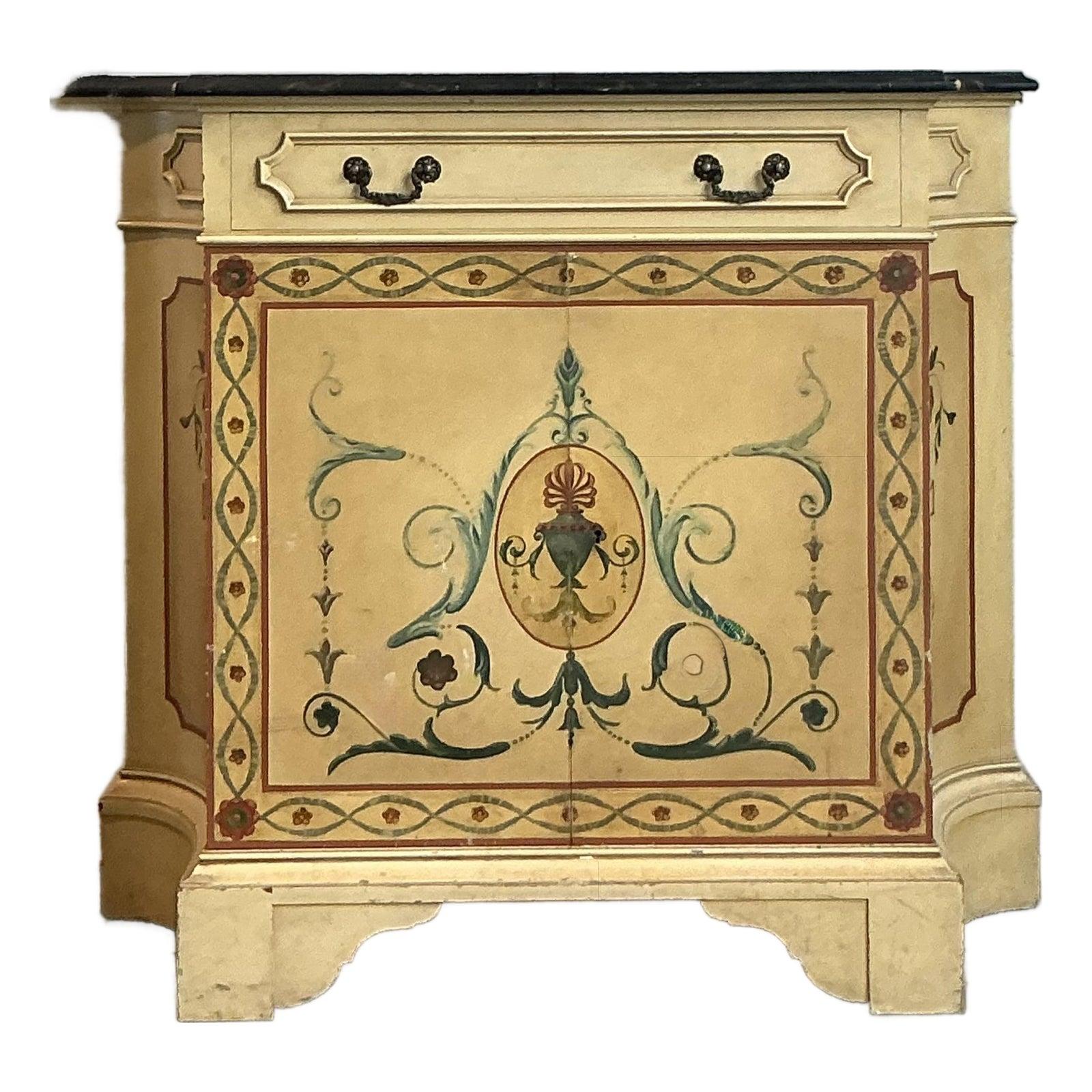 Vintage Boho Irving & Casson Handgemaltes Sideboard im Angebot 1