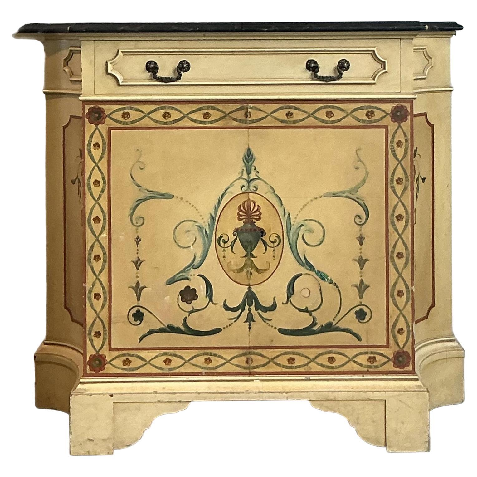 Vintage Boho Irving & Casson Handgemaltes Sideboard im Angebot