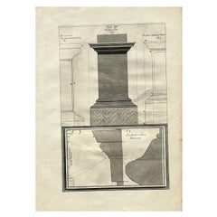 Vintage Boho Italian Architectural Original Print Vintage Boho Italian Architectural Original Print