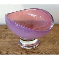 Vintage Boho Italian Art Glass Schale nach Murano