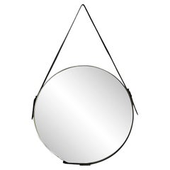 Vintage Boho Jaime Young Leather Strap Mirror