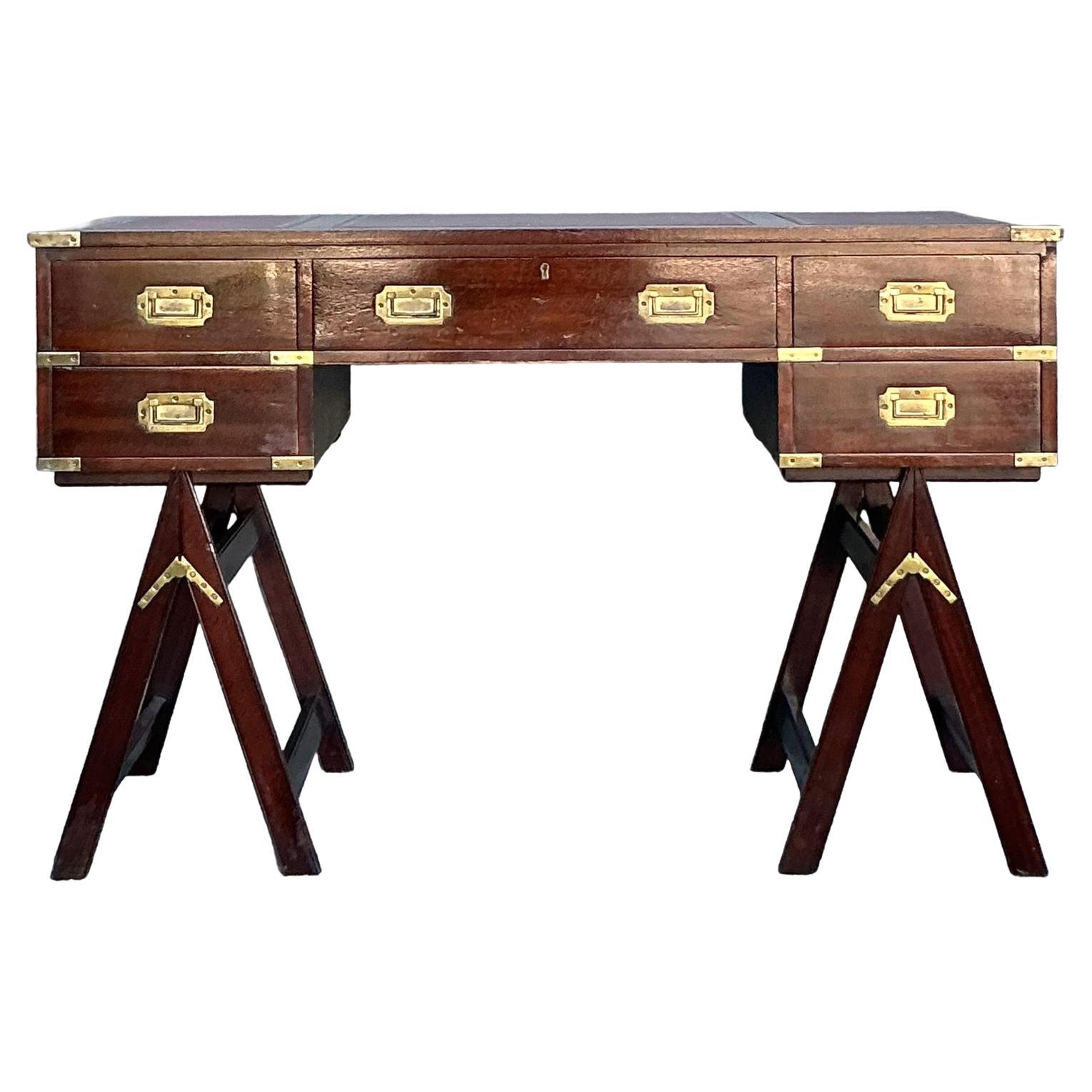 Bureau Vintage Boho Jans of London Campaigner en vente