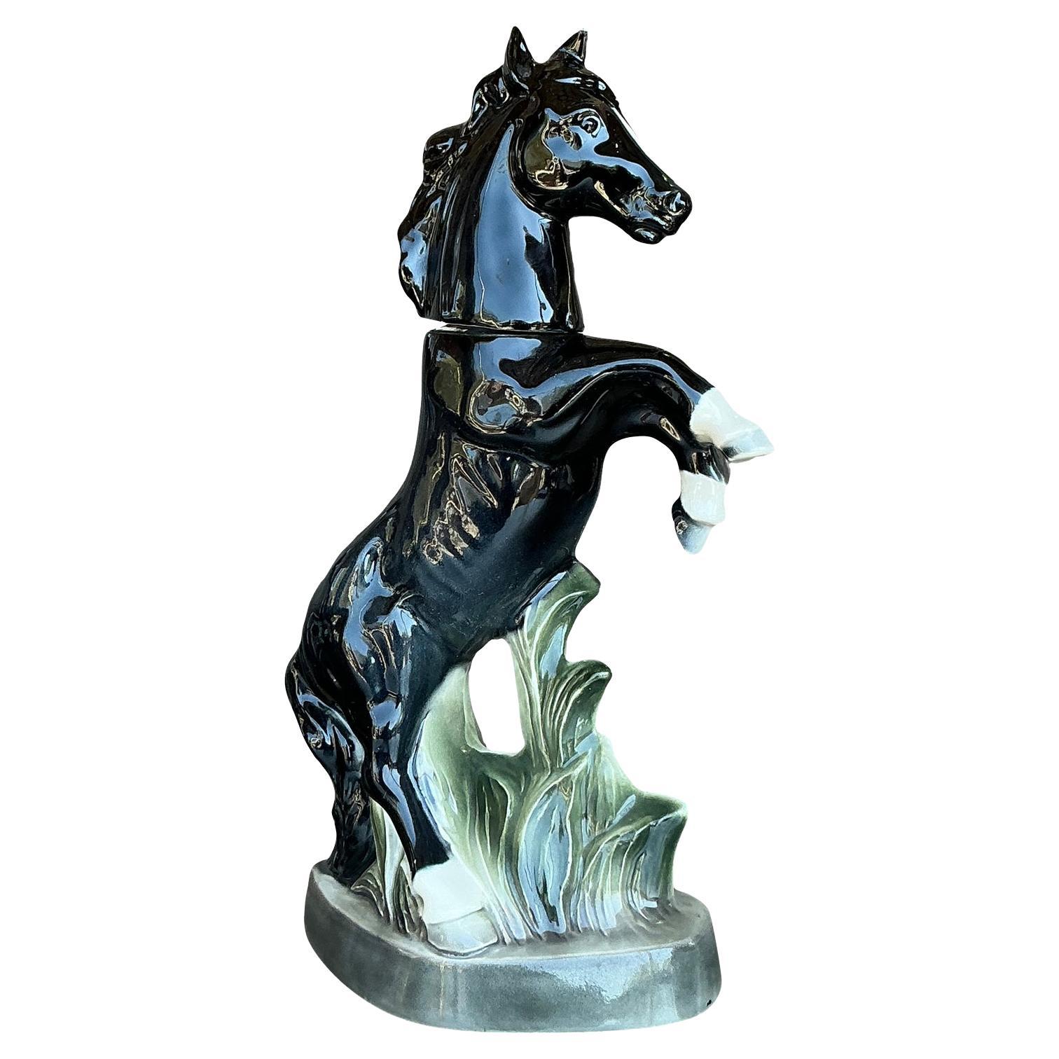 Decantador Vintage Boho Jim Beam Horse