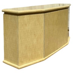Credenza angular Vintage Boho Jimeco Hueso Teselado