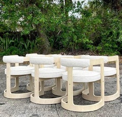 Vintage Boho Kelly Wearstler “Zuma” Dining Chairs - Set of 6