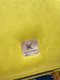 Vintage Boho Kenneth Cobonpue “Zara” Moss Green Side Chair