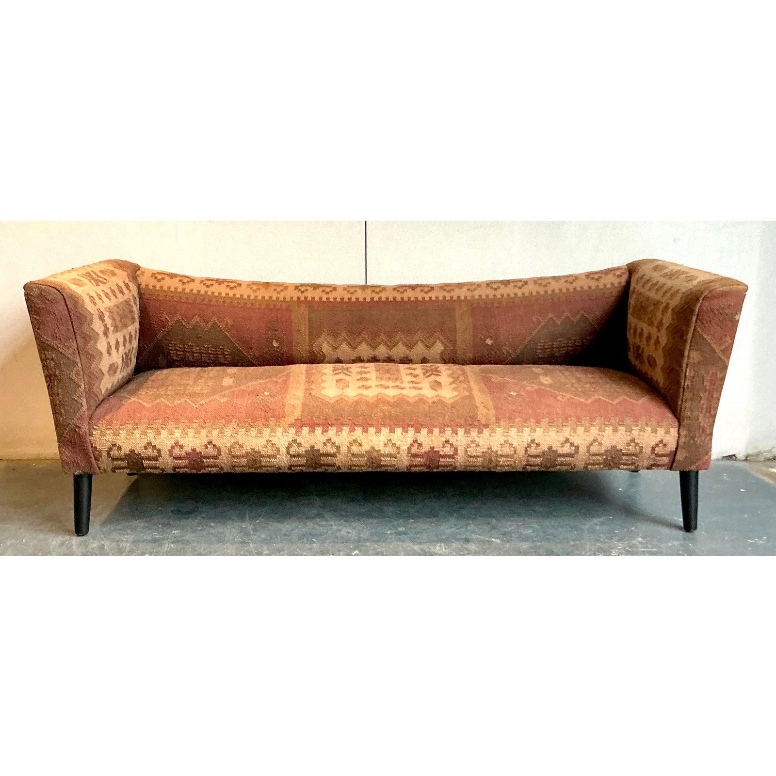 Sofá Vintage Boho Kilim en venta 2