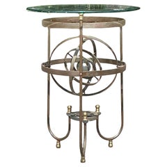 Tavolino a sfera cinetica vintage Boho