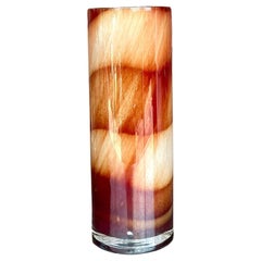 Vintage Boho Kosta Boda Tall Ombre Vase