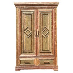 Vintage Boho La Lune Primitive Armoire