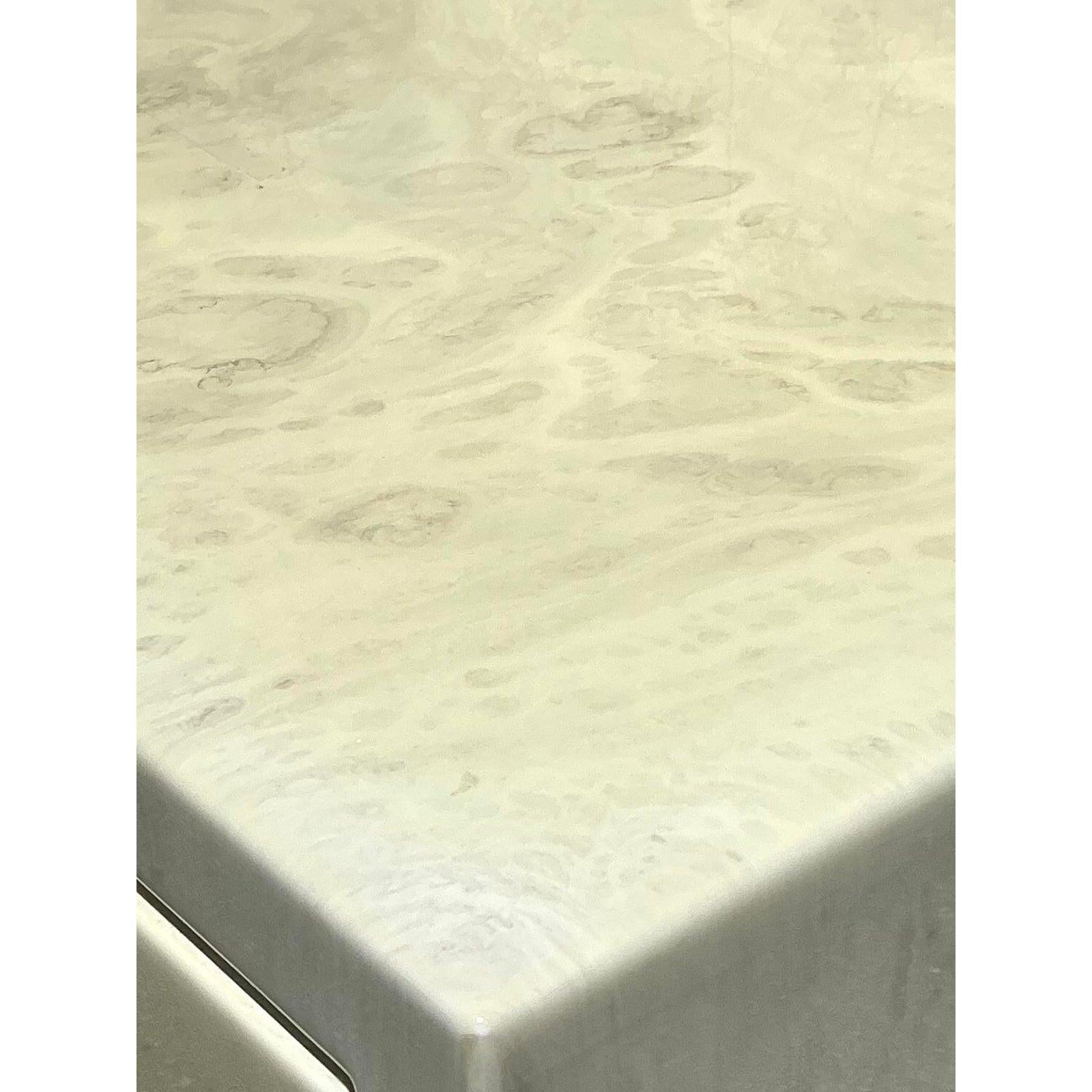 Vintage Boho Lacquered Credenza in vendita 2