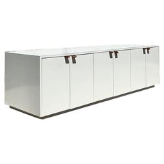 Vintage Boho Lacquered Long Credenza