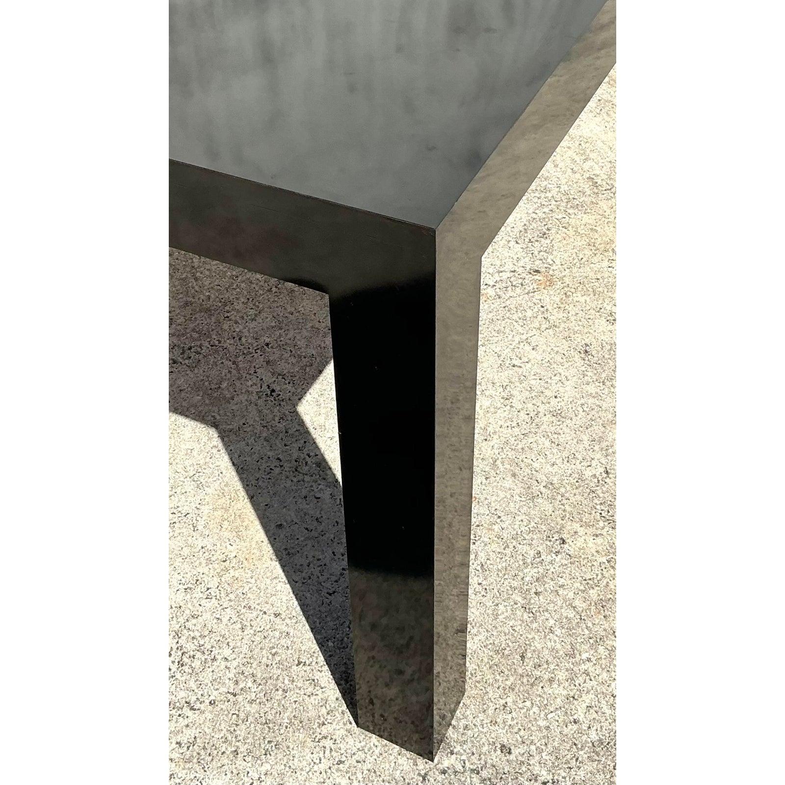Vintage Boho Laminate Dining Table For Sale 6