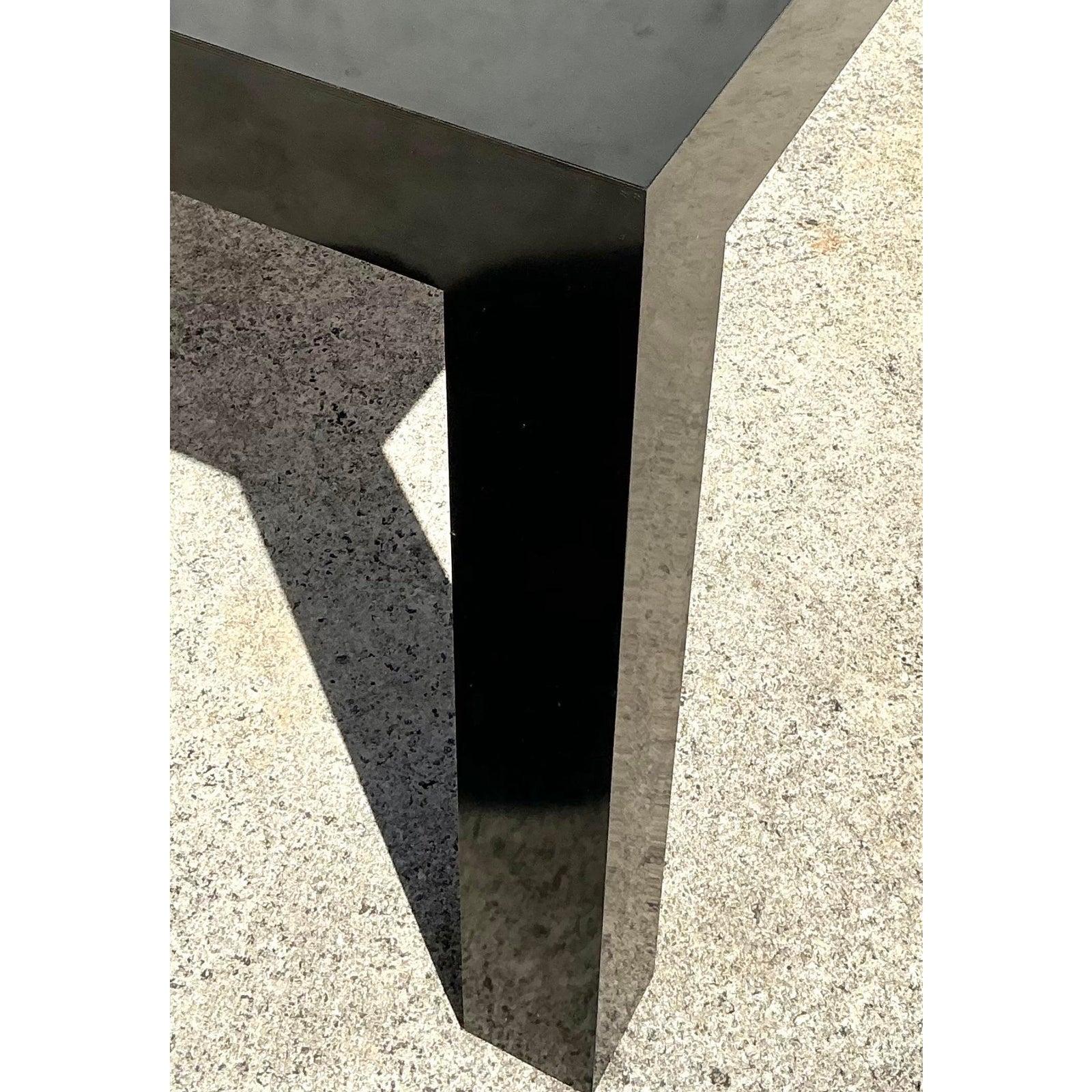 American Vintage Boho Laminate Dining Table For Sale