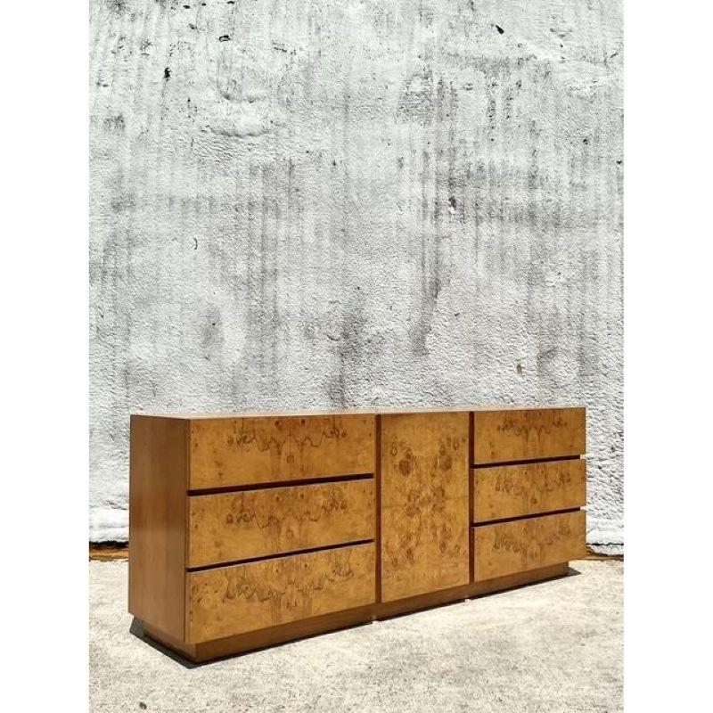 Credenza Vintage Boho Lane Burl siglo XX en venta