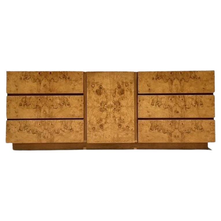 Vintage Boho Lane Burl Credenza