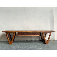 Vintage Boho Lane “Perception” Triangle Coffee Table