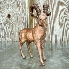 Vintage Boho Leather Ram