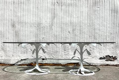 Vintage Boho Lily Dining Table Pedestals After Arthur Court, 2 Pieces