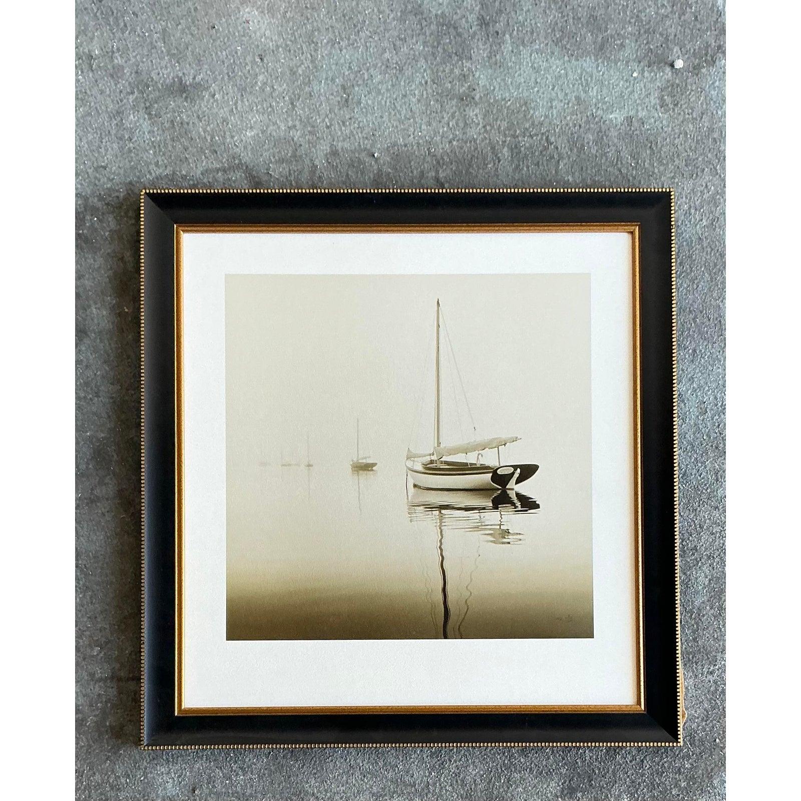 Americano Foto d'epoca di Michael Kahn con barca a vela in edizione limitata Boho in vendita