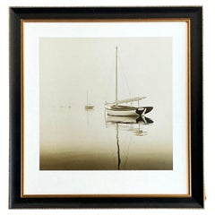 Foto d'epoca di Michael Kahn con barca a vela in edizione limitata Boho