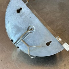 Vintage Boho Lucite and Metal Deco Light Sconce - a Pair
