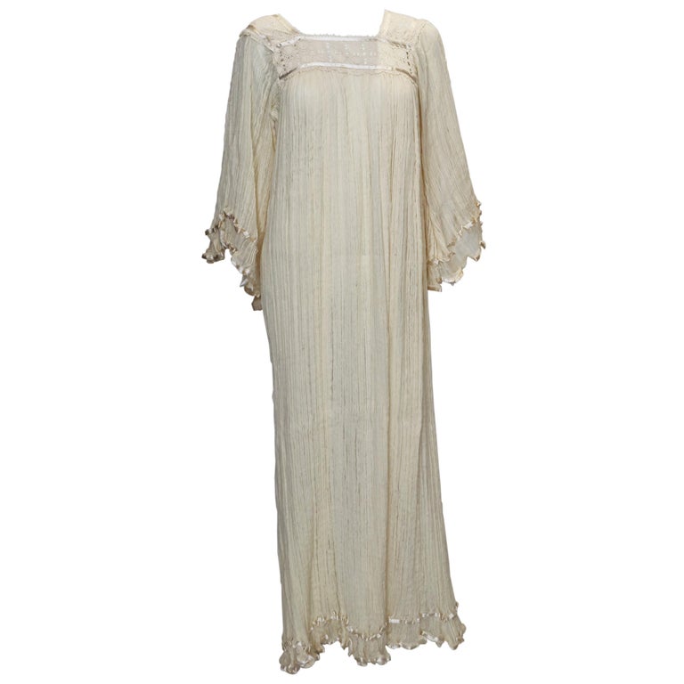 Vintage Boho Luxury Evening Gown at 1stDibs | boho evening dress, boho ...