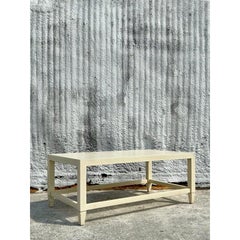 Mesa baja de tela de hierba "Jarin" Vintage Boho Made Goods