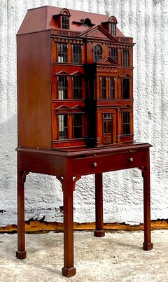 Vintage Boho Maitland-Smith Doll House Dry Bar