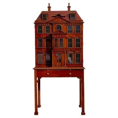 Vintage Boho Maitland Smith Dollhouse Dry Bar