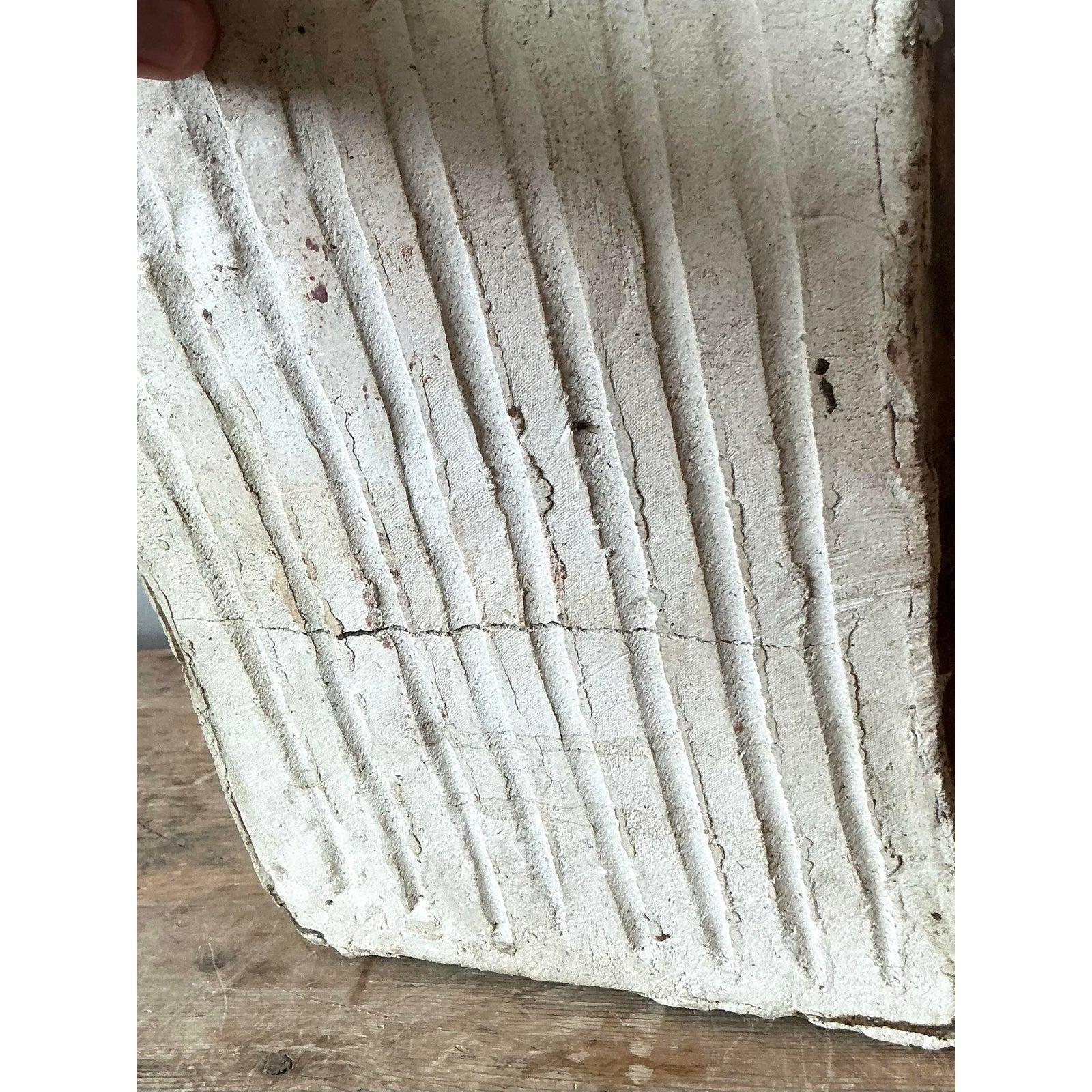 Vintage Boho Majolica Ceramic Tray of Sausages For Sale 1