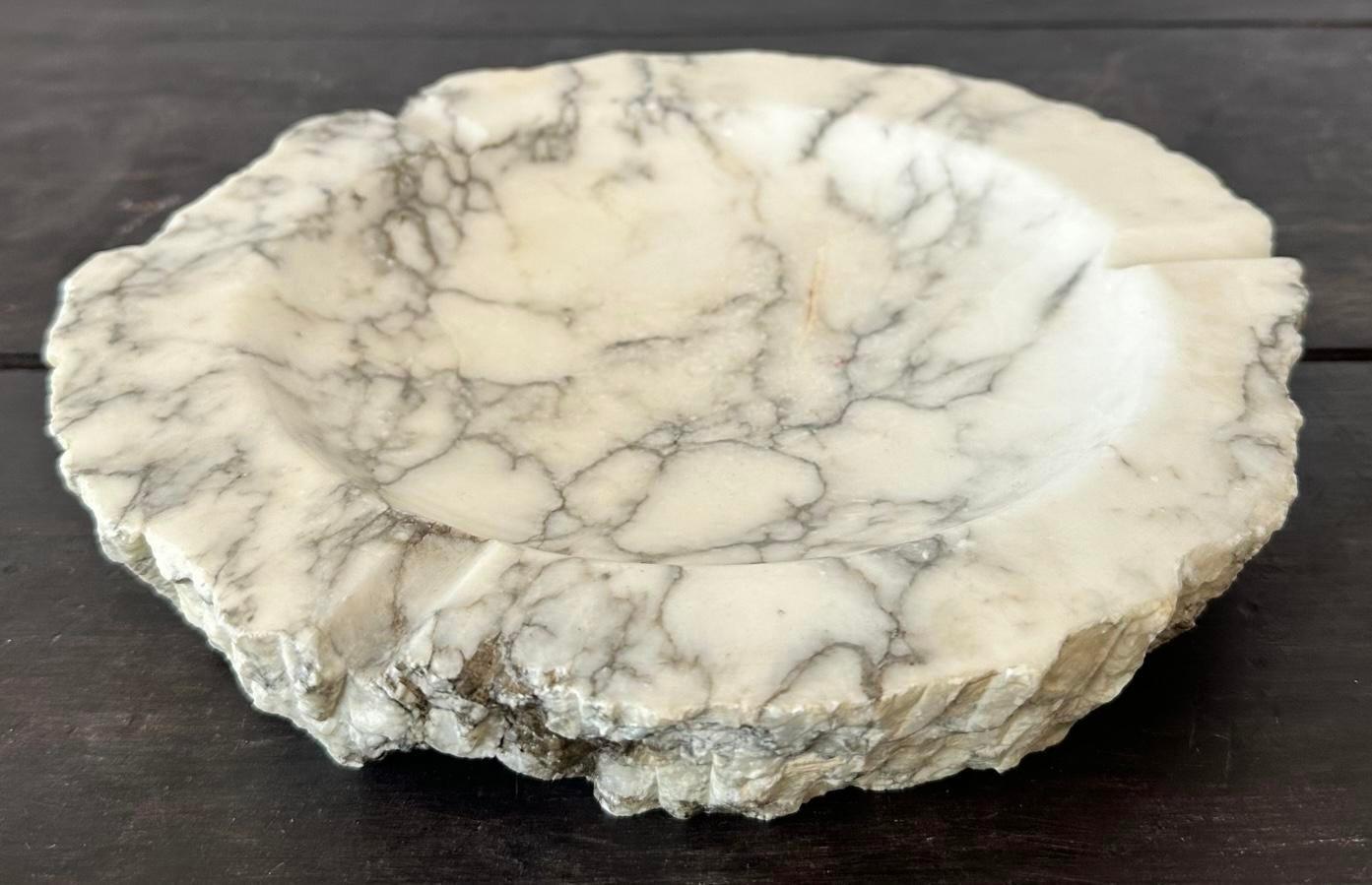 20th Century Vintage Boho Marble Ashtray