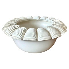 Vintage Boho Matte Ceramic Bowl